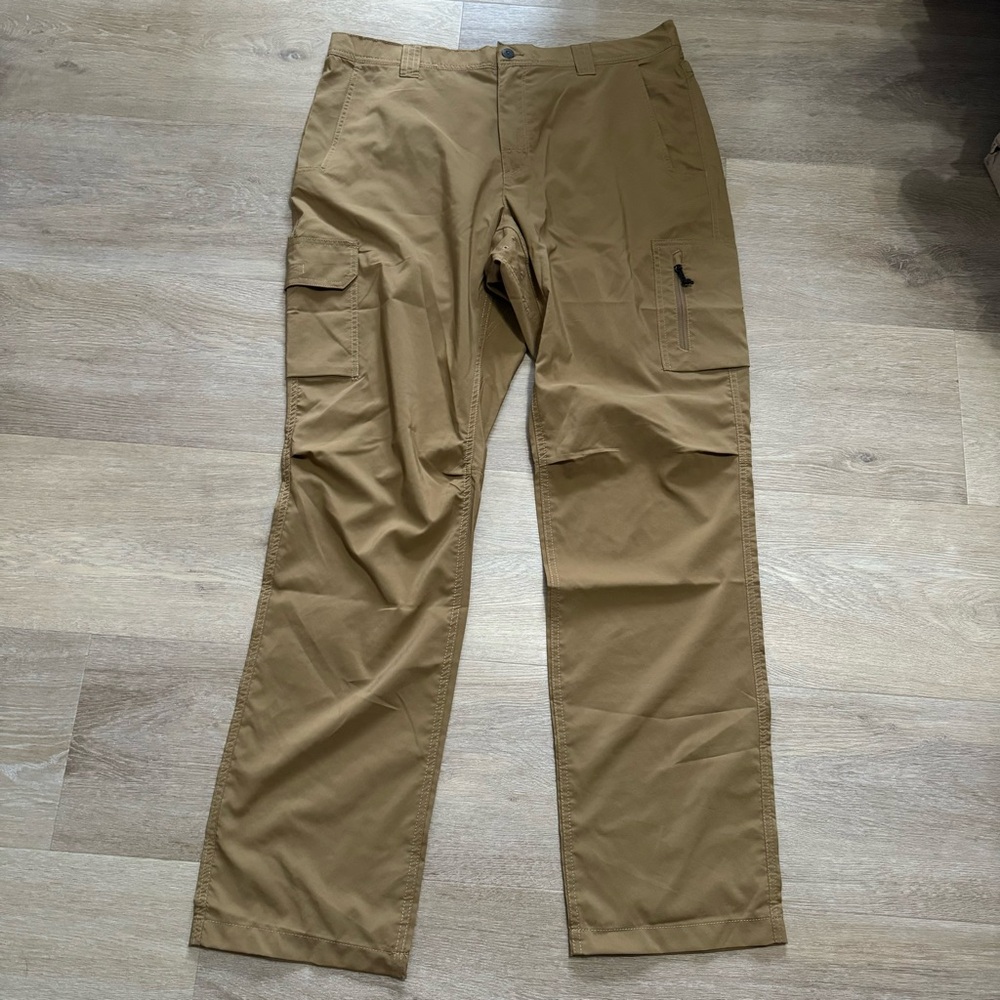 Colombia Tan Khaki Lightweight Omni Shade Pants